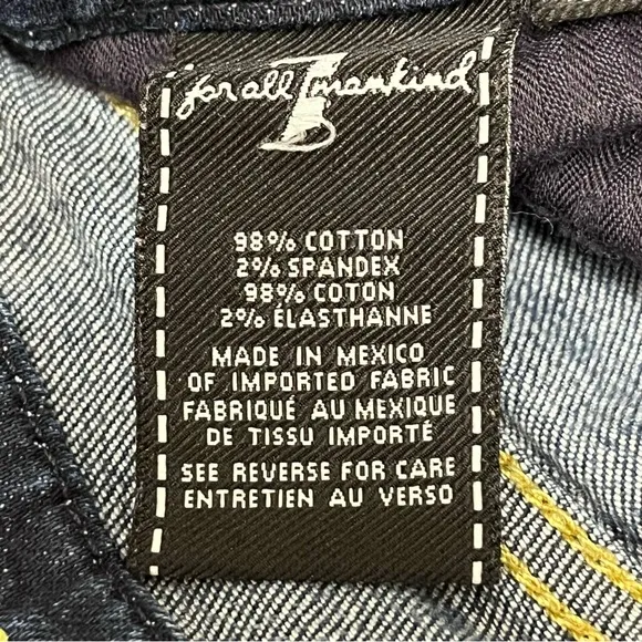 7 For All Mankind “A” Pocket Bootcut Jeans size 26