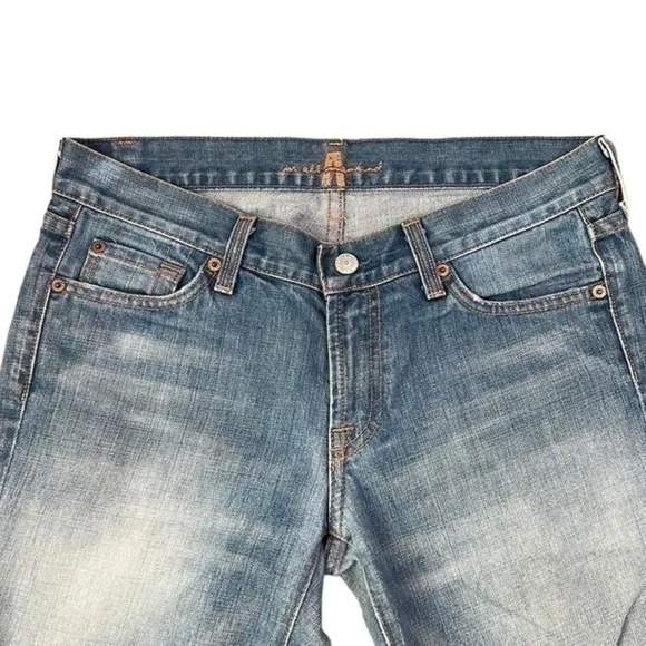 7 For All Mankind Women’s Bootcut Stonewashed Jeans Size 29