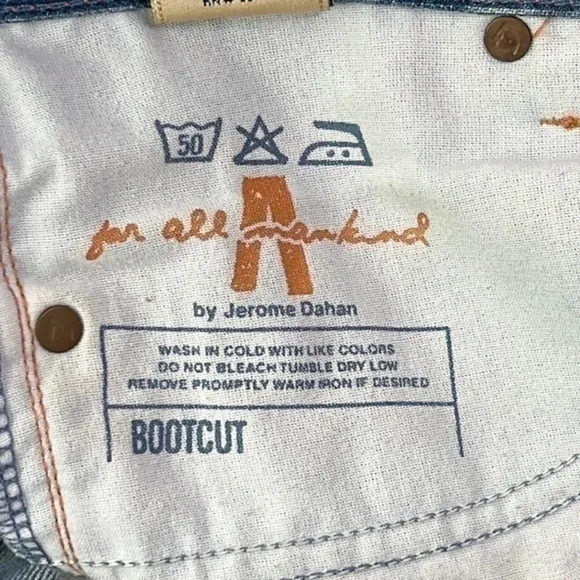 7 For All Mankind Women’s Bootcut Stonewashed Jeans Size 29