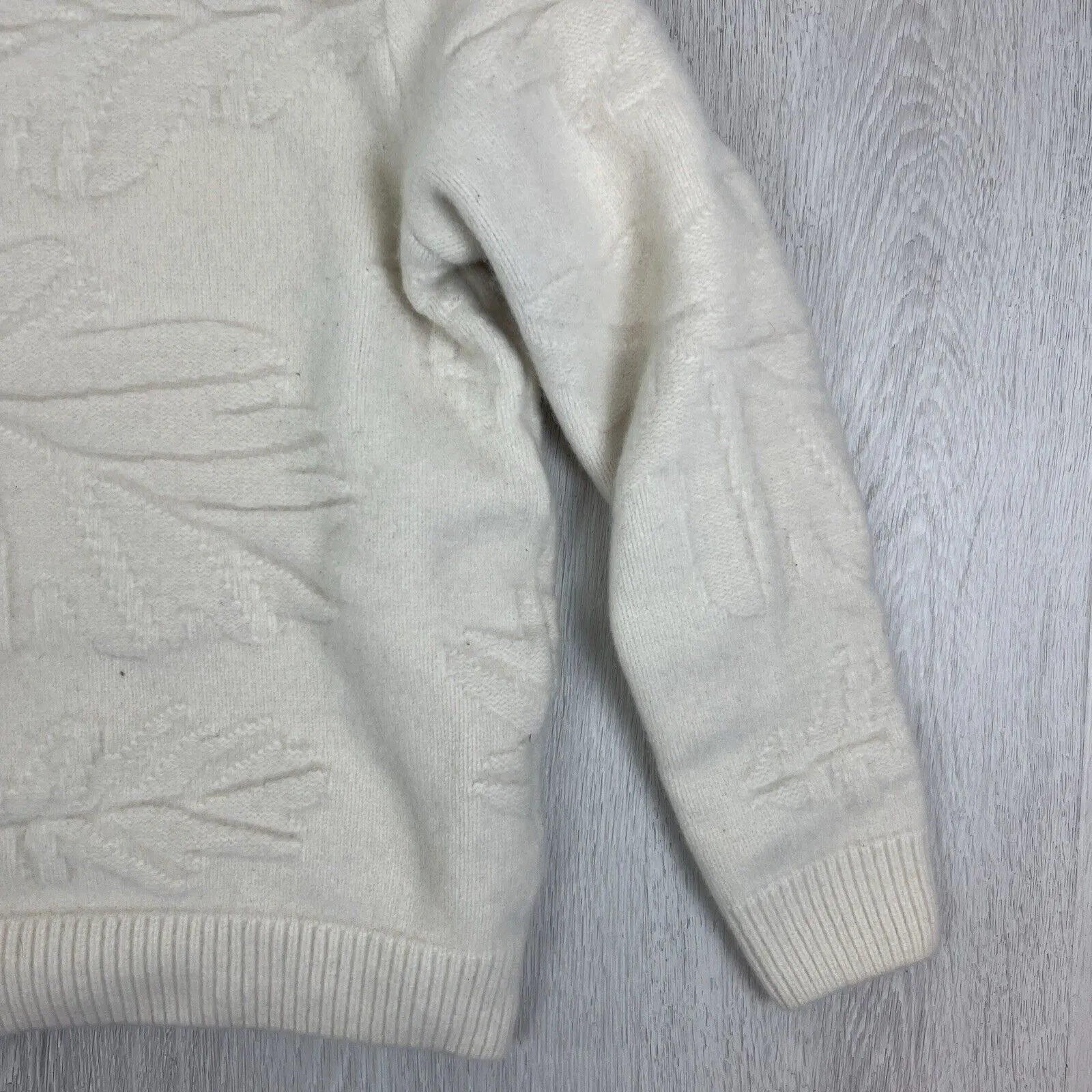 A Kind of Guise Womens Beige Wool Knitted Jumper Sweater Size Medium