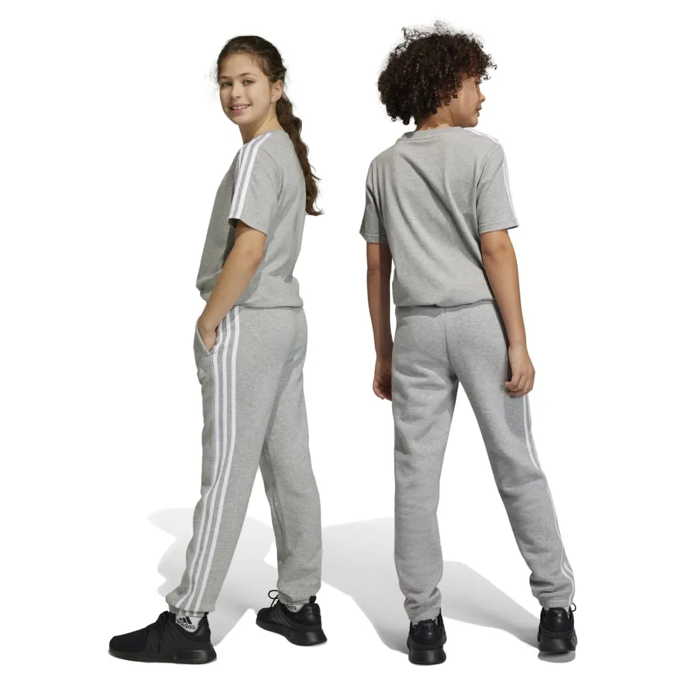 Adidas Kids 3 Stripe Fleece Pants
