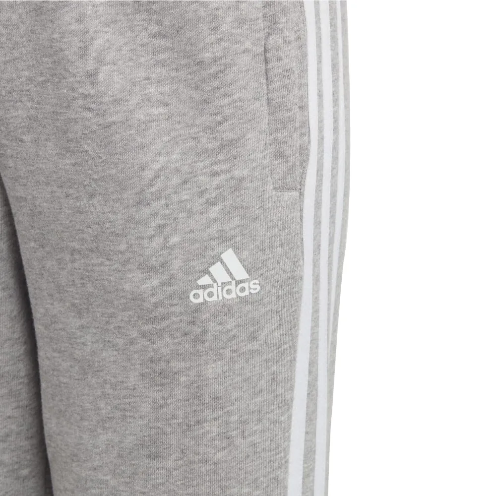 Adidas Kids 3 Stripe Fleece Pants