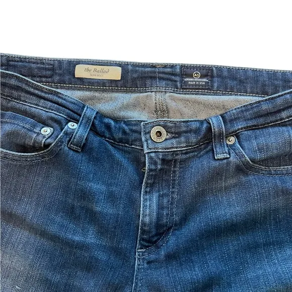 AG Jeans Adriano Goldschmied Jeans The Ballard Slim Bootcut. Dark Wash. 30R