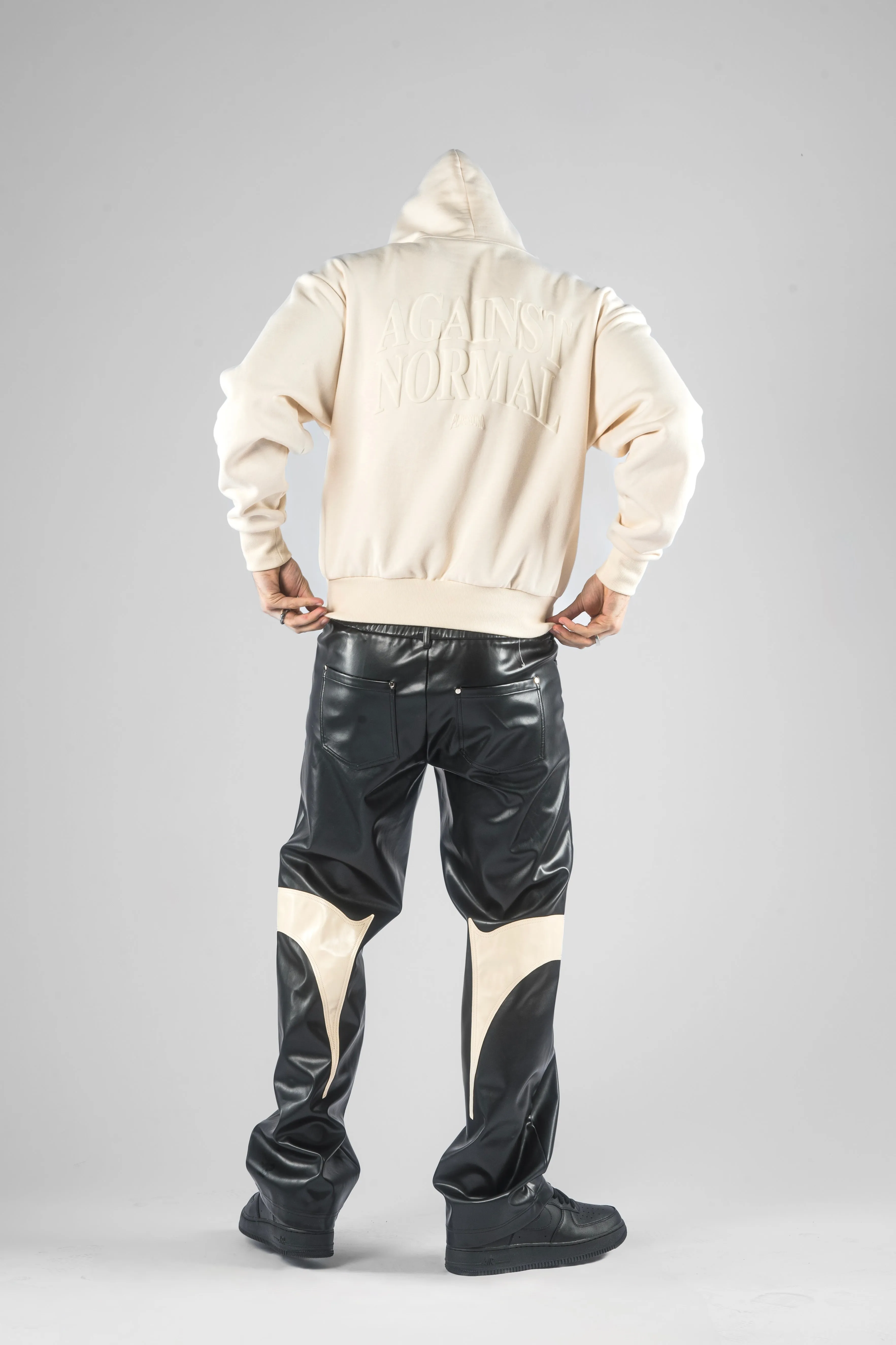 AGAINST NORMAL HOODIE (Off-White)