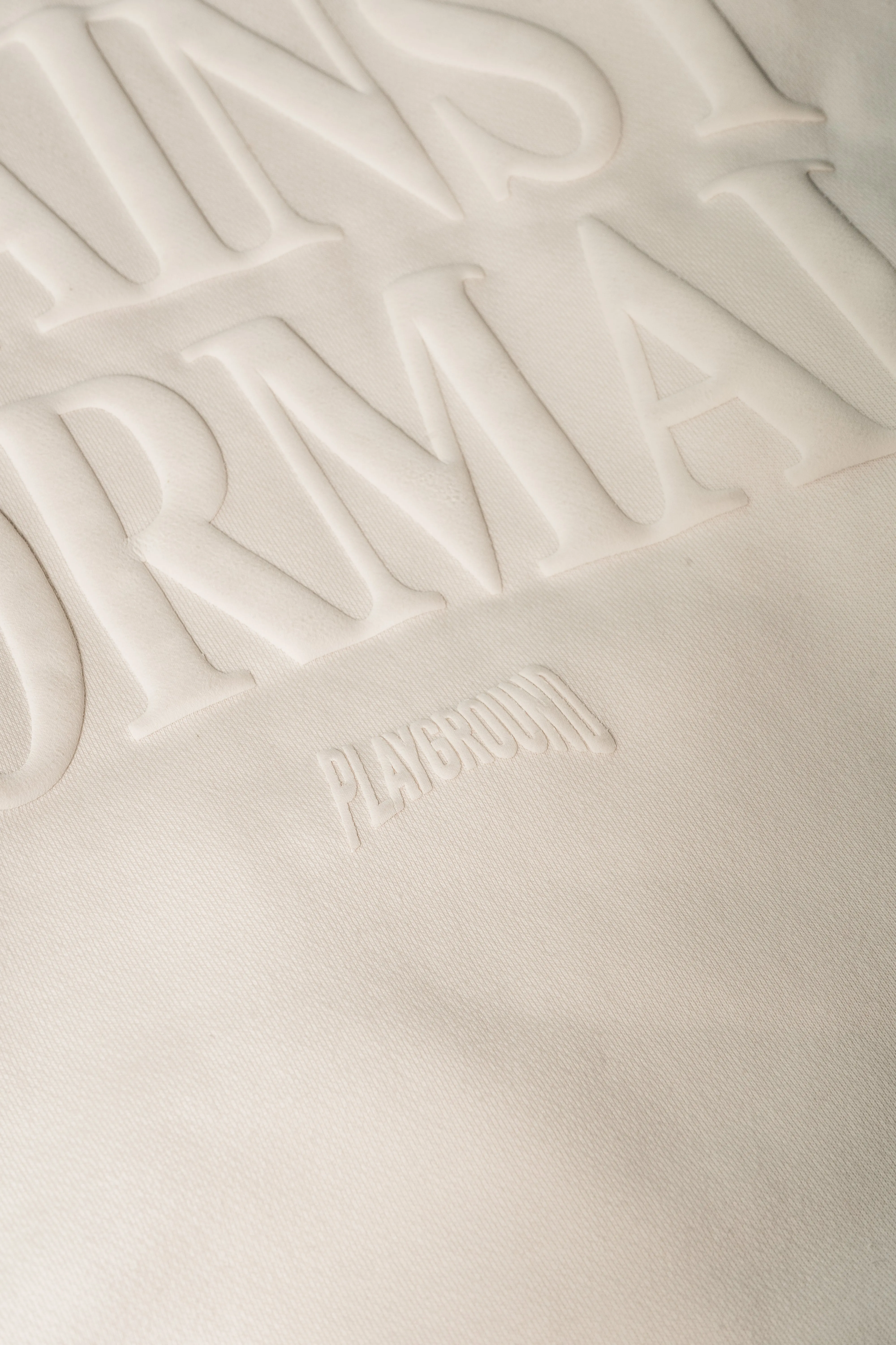 AGAINST NORMAL HOODIE (Off-White)
