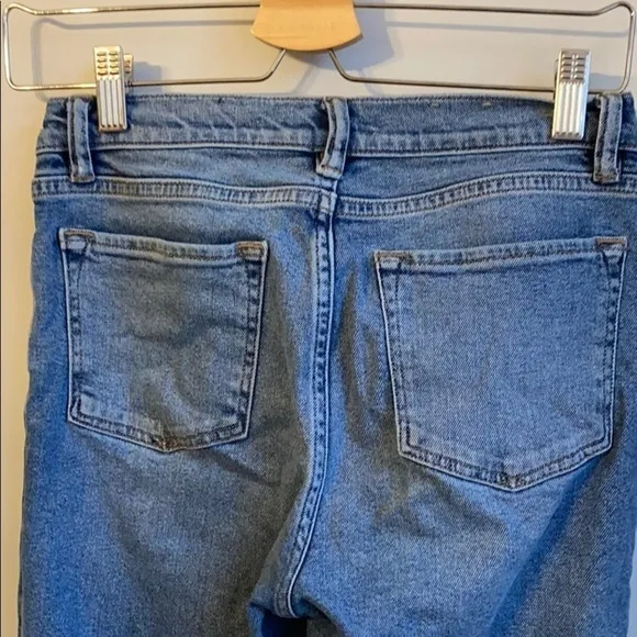 AllSaints Zoe Cropped Bootcut Jeans SZ 27