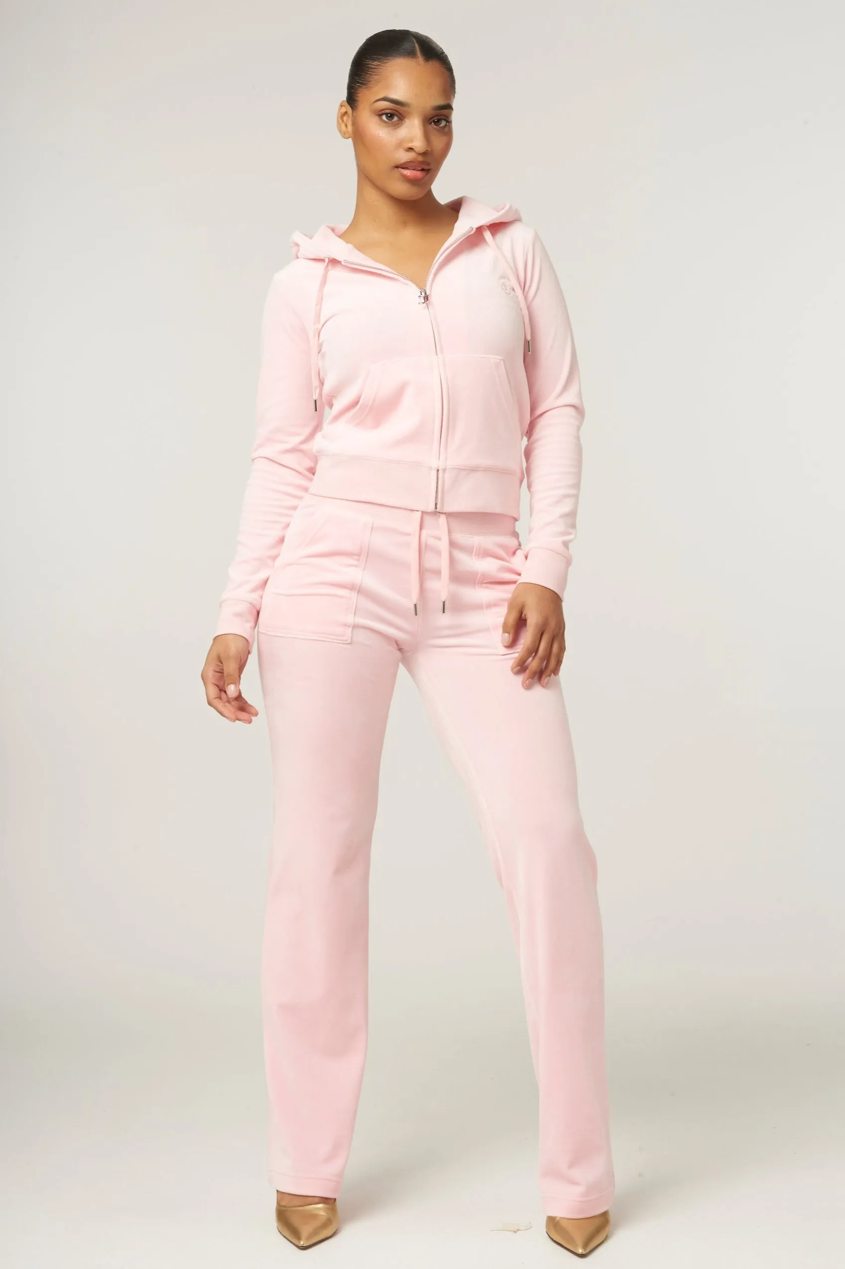 ALMOND BLOSSOM CLASSIC VELOUR DEL RAY POCKETED BOTTOMS