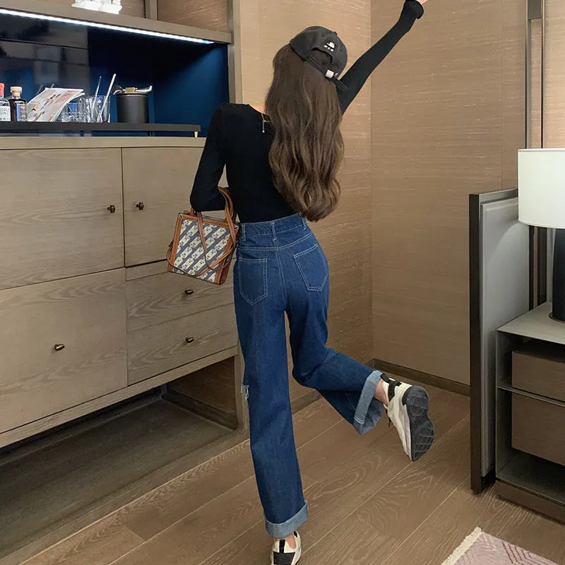 Alvera Ripped Jeans
