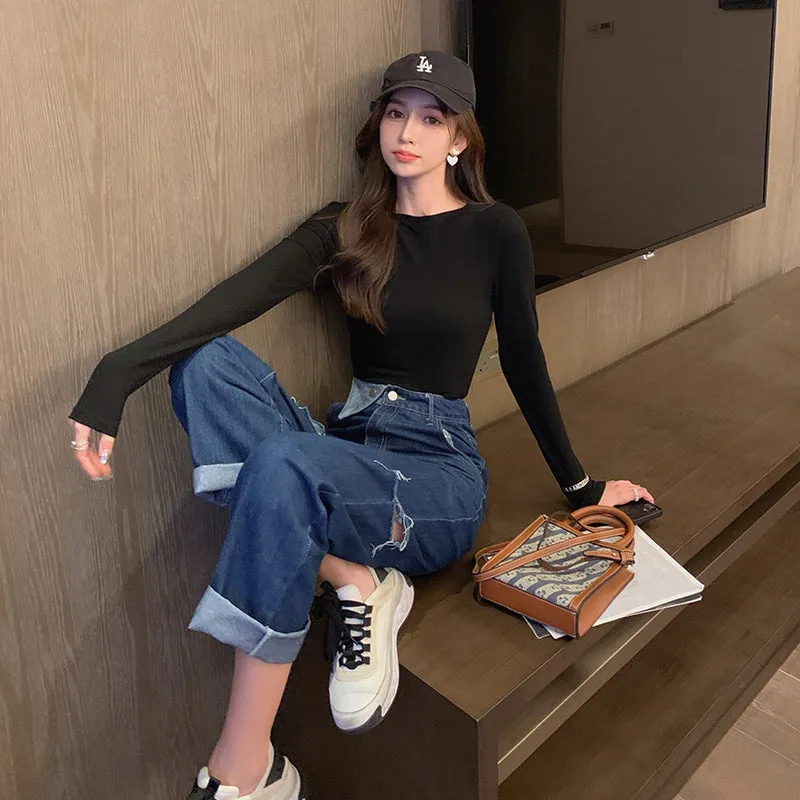 Alvera Ripped Jeans