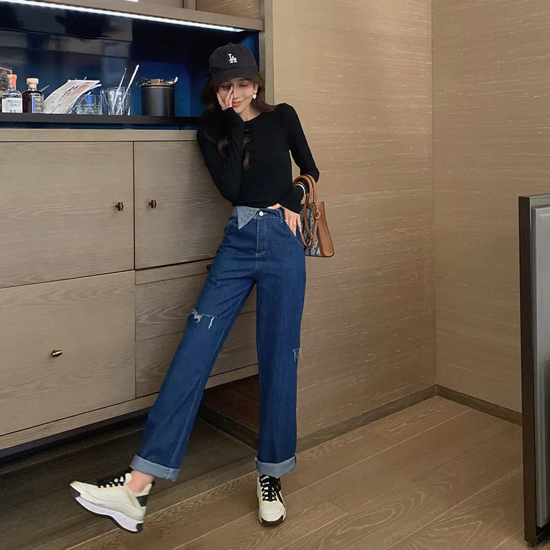 Alvera Ripped Jeans