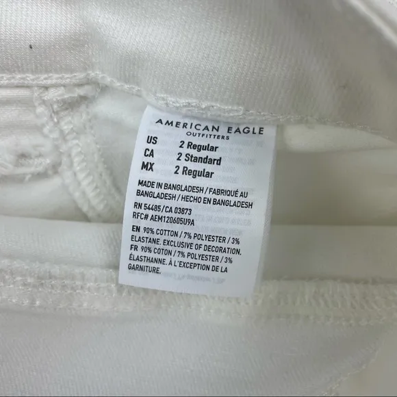 American Eagle AE Ass Rip / Butt Rip Wedgie Jeans