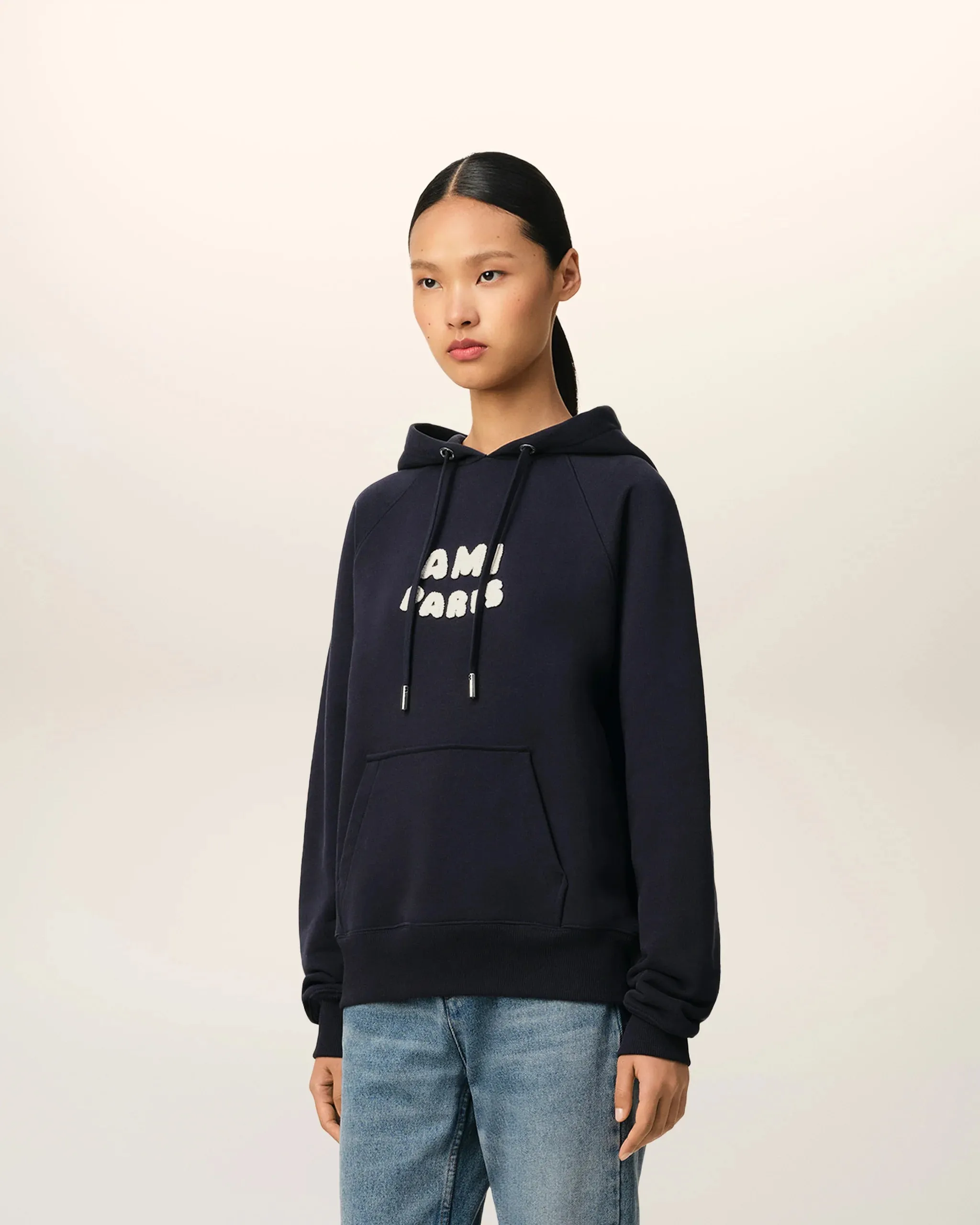 AMI PARIS COTTON HOODIE