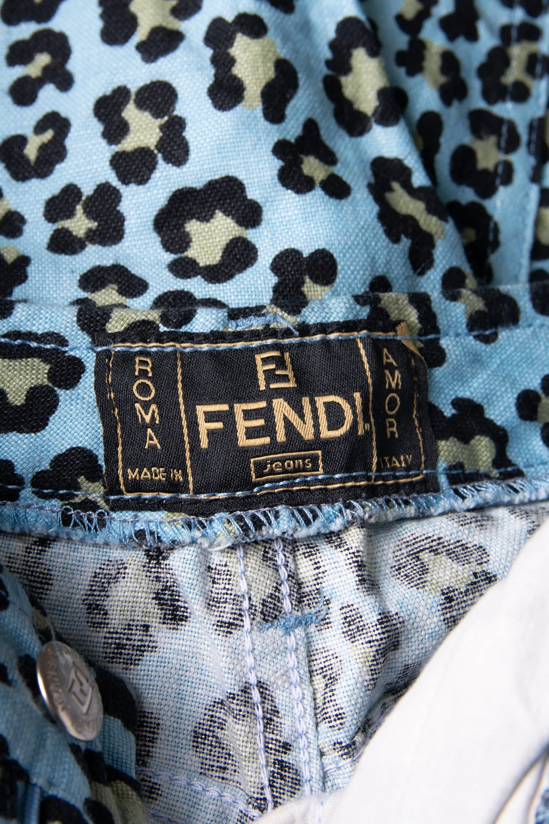 Animal Printed Jeans