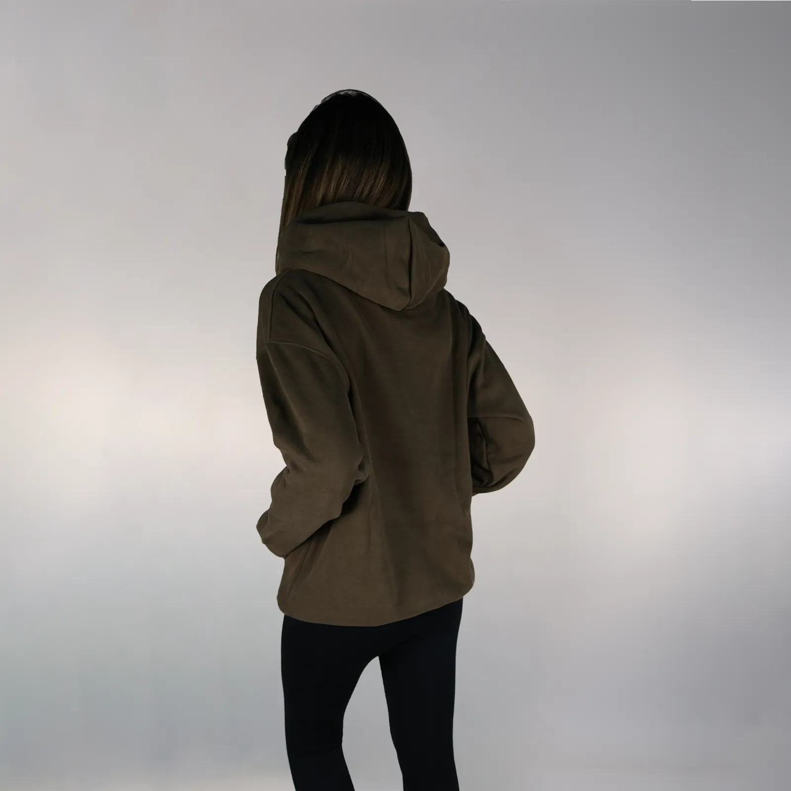 Apollo Unisex Oversized Hoodie - Brown