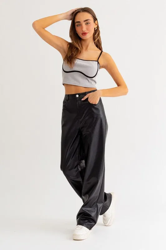 ARIANI LEATHER PANTS