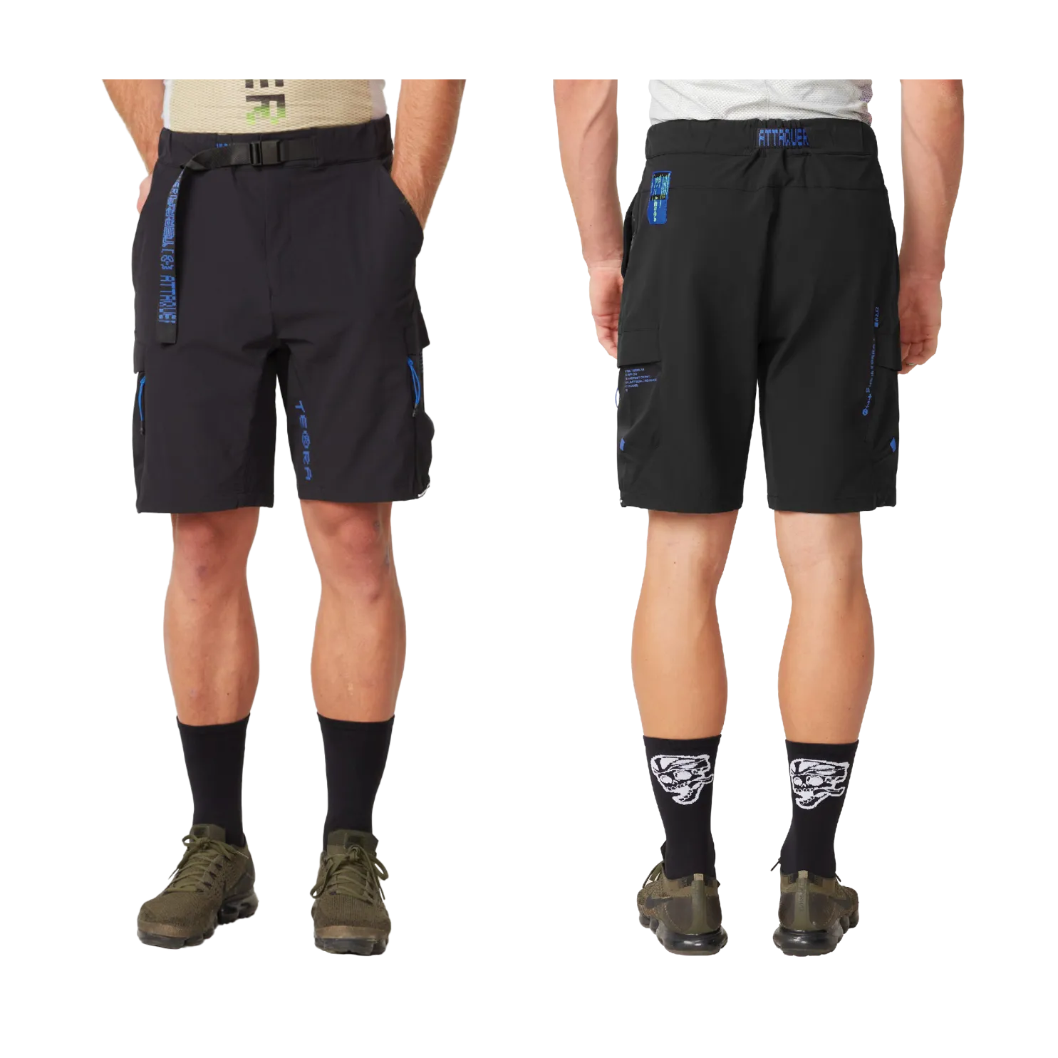Attaquer Terra Cargo Shorts - Black
