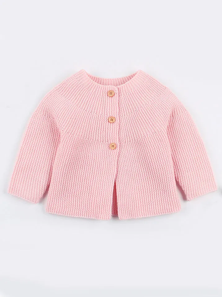 Baby Girl Knitted Cardigan