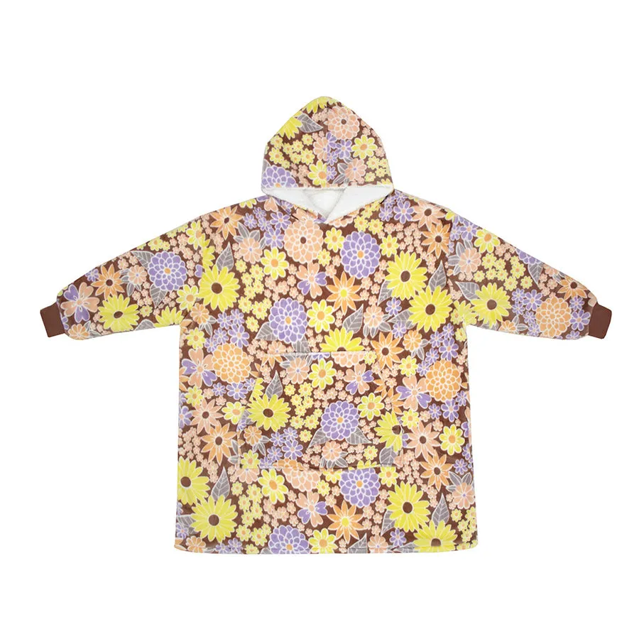 Bambury Blanket Hoodie - Spring Garden