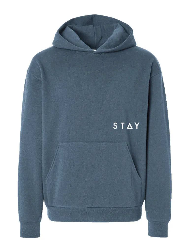 Basics Hoodie - Slate Blue