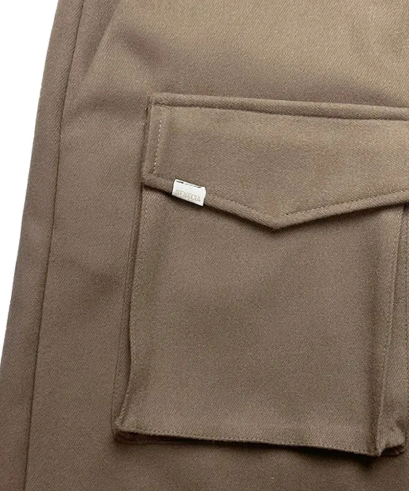 BENECIA 12 Fleece Pocket Shorts - Brown