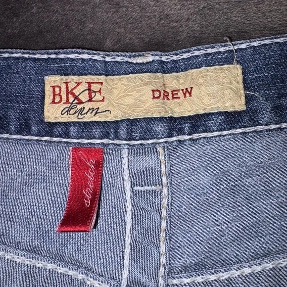 BKE Denim Size 29 Drew Stretch Light Wash Mid Rise Bootcut Jeans