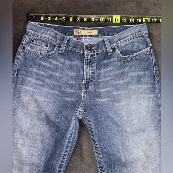 BKE Denim Size 29 Drew Stretch Light Wash Mid Rise Bootcut Jeans