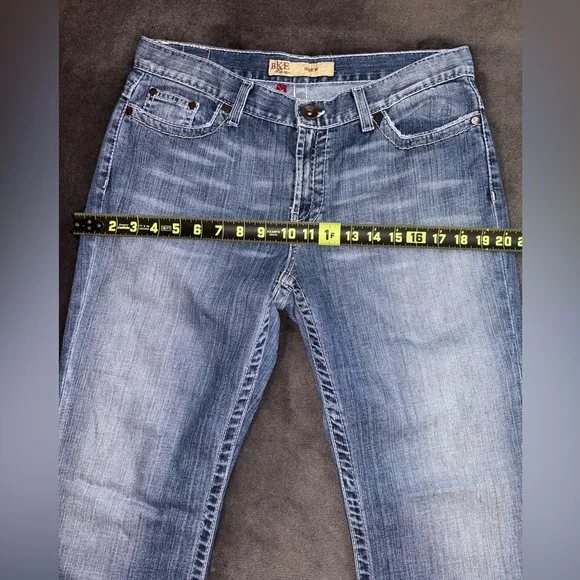 BKE Denim Size 29 Drew Stretch Light Wash Mid Rise Bootcut Jeans