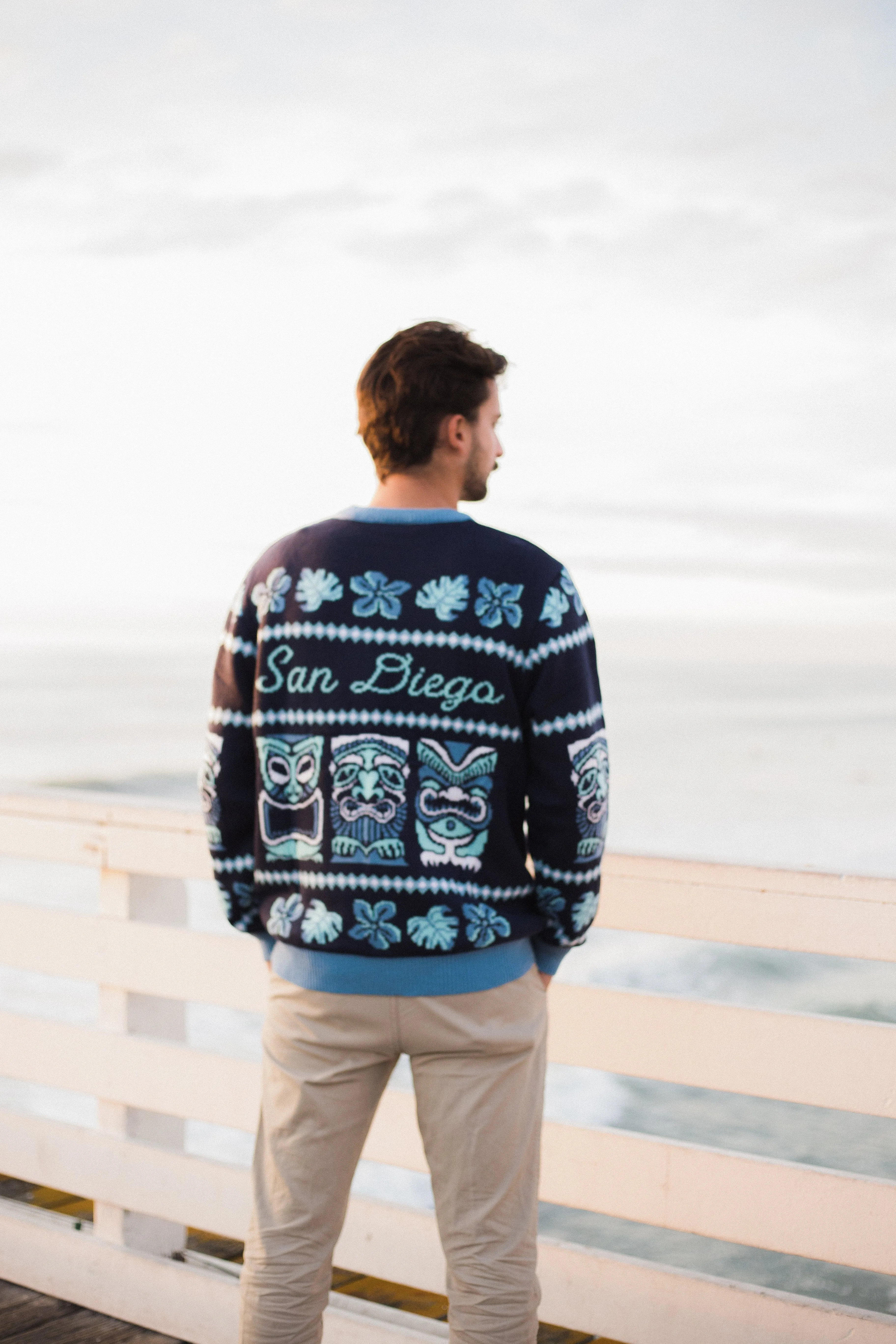 Blue Christmas Ugly Sweater