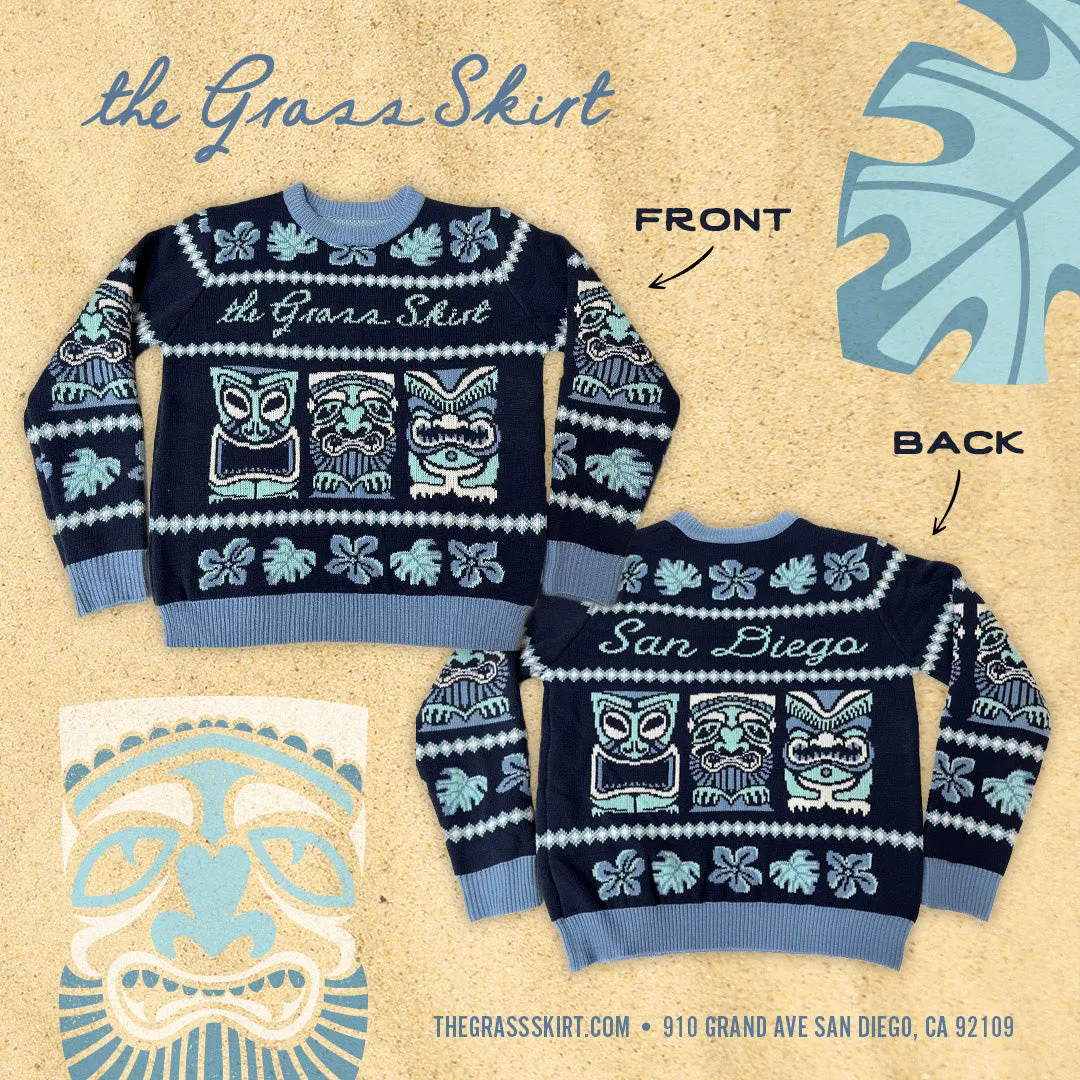 Blue Christmas Ugly Sweater