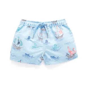 Board Shorts Printet - Badehose  aus recyceltem Polyester