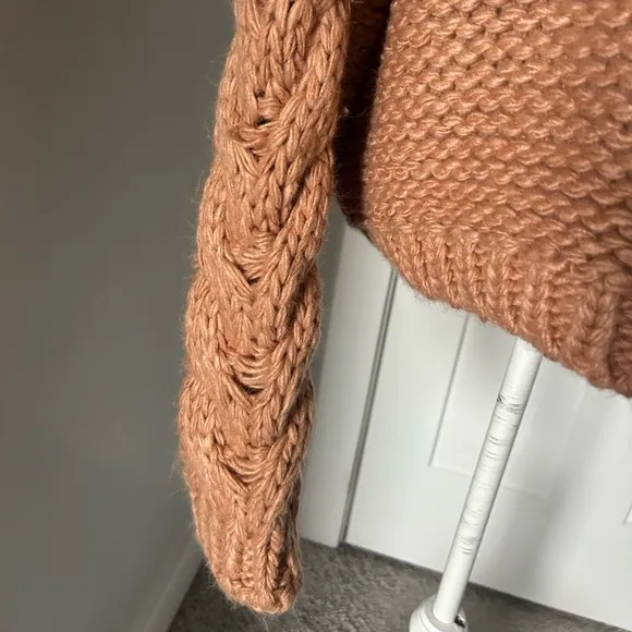 Bohme Chunky Cable Knit Cardigan