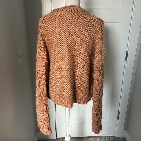 Bohme Chunky Cable Knit Cardigan