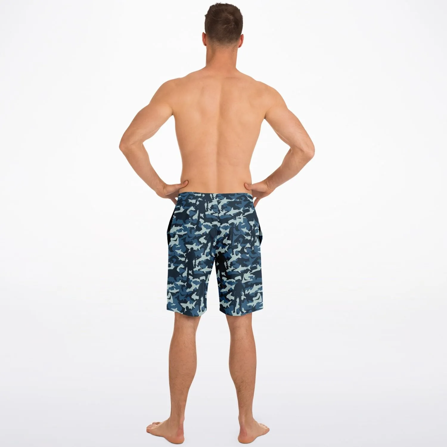 CAMO SCUBA BOARD SHORTS - FREE SHIPPING