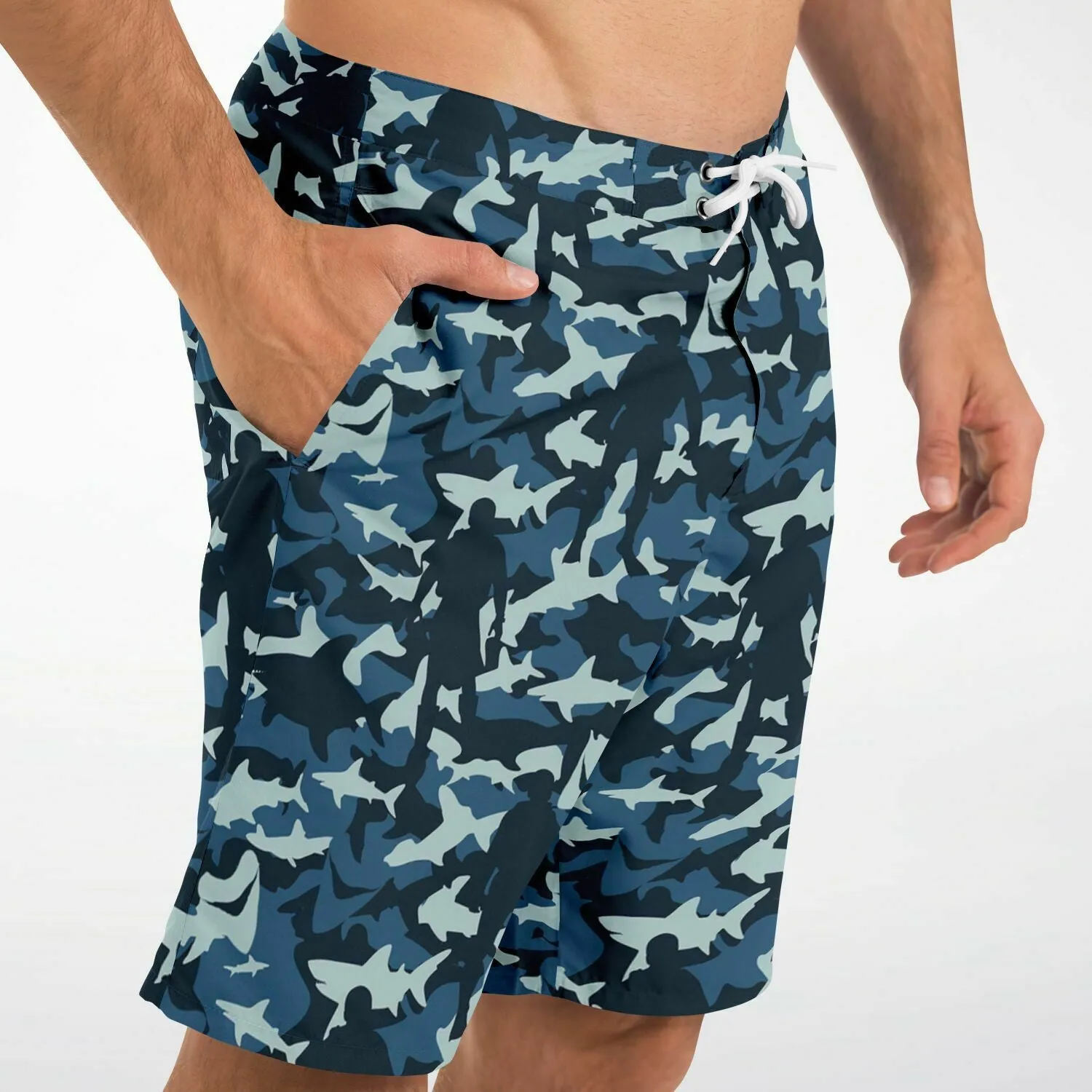 CAMO SCUBA BOARD SHORTS - FREE SHIPPING