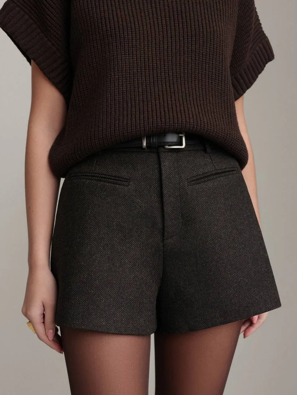 Chocolate Knit Sweater