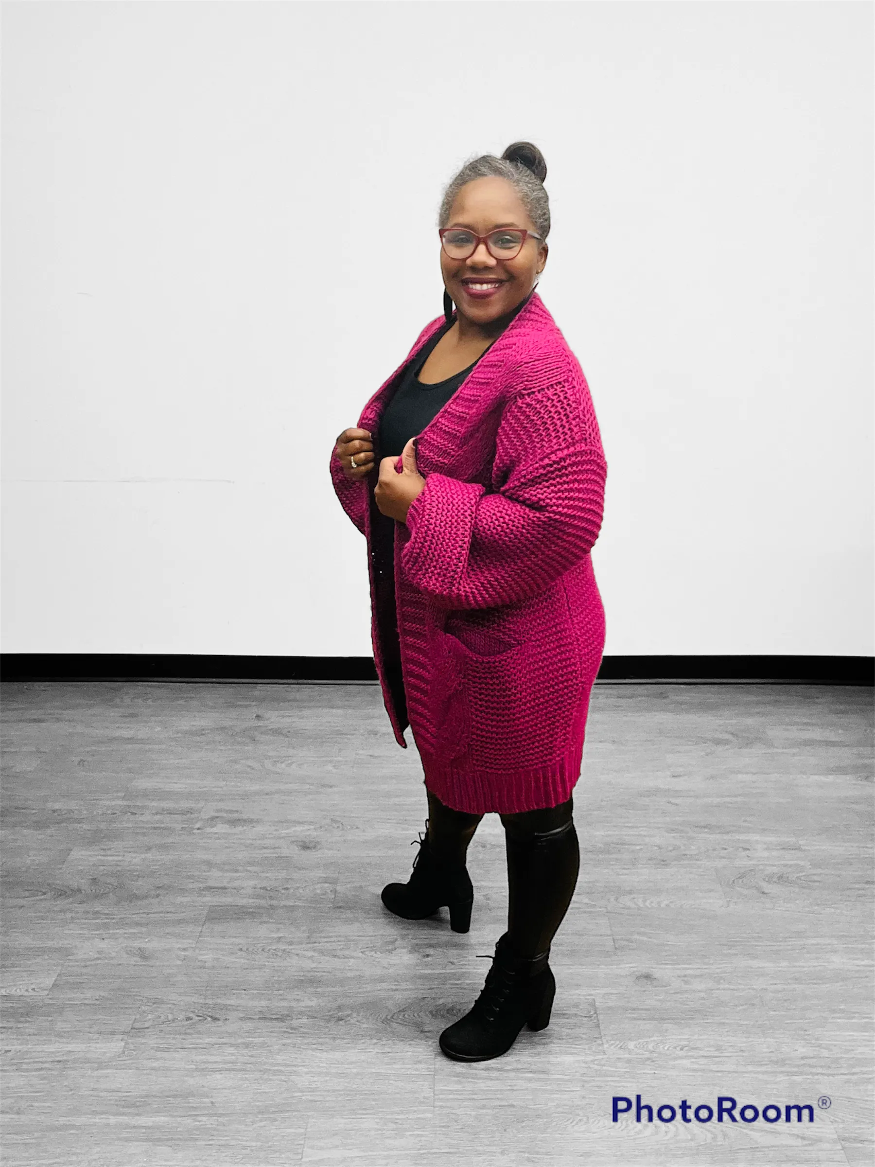 Chunky Lantern Cardigan