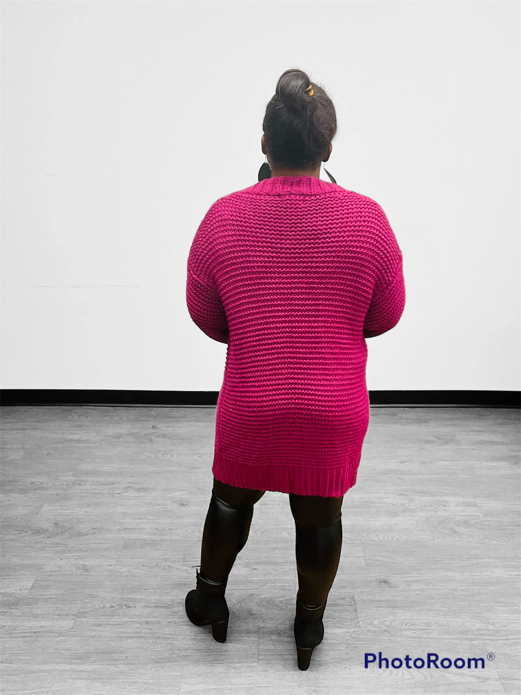 Chunky Lantern Cardigan