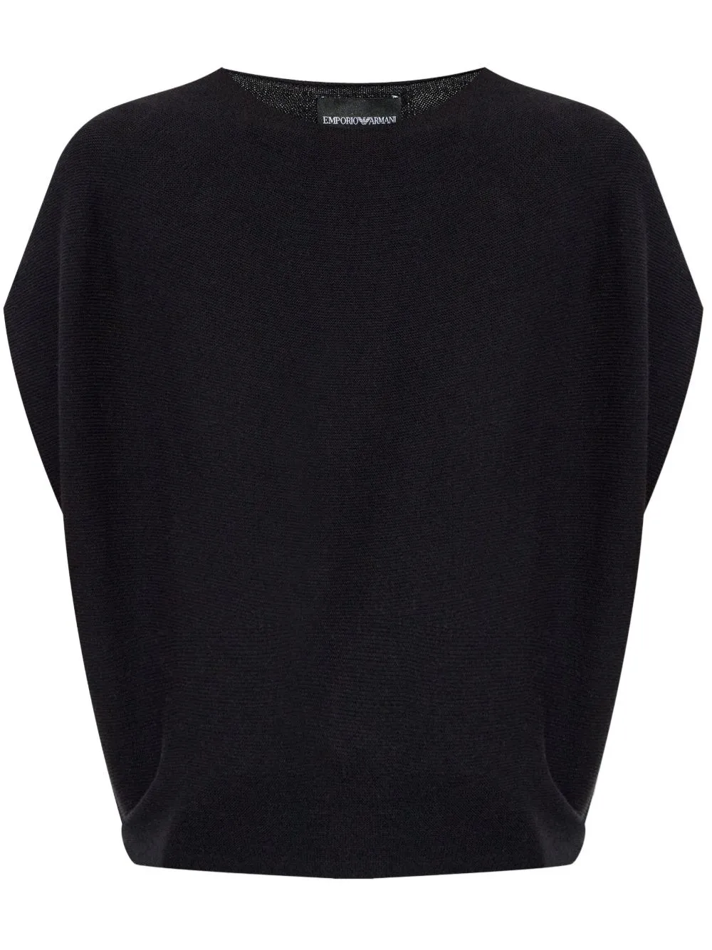Cotton blend knitted top