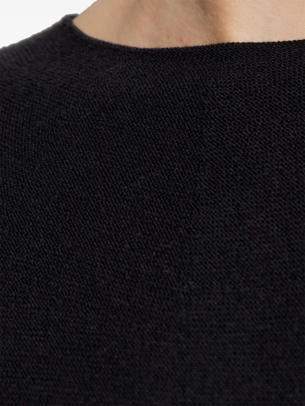 Cotton blend knitted top