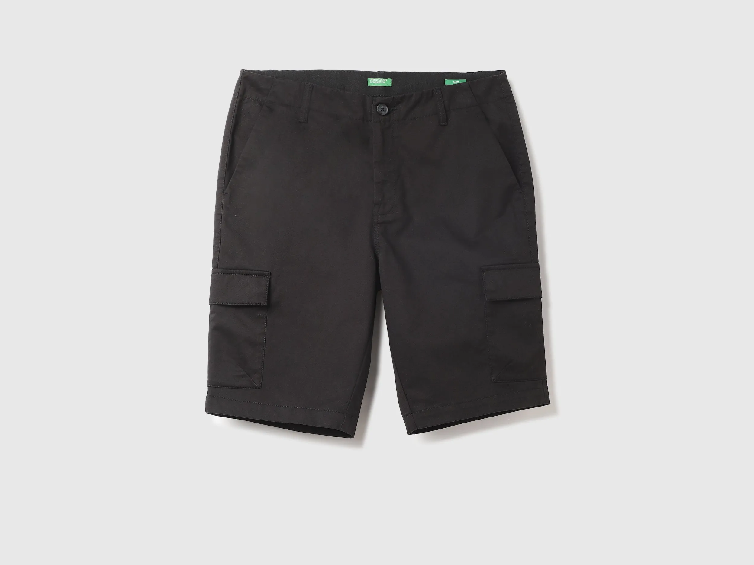 Cotton Solid Regular Fit Mens Shorts
