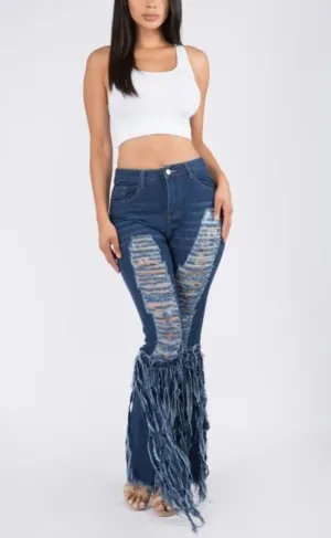Crazy Ripped Denim