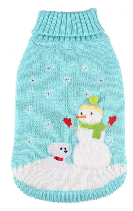 Crystal Snowdog Christmas Jumper