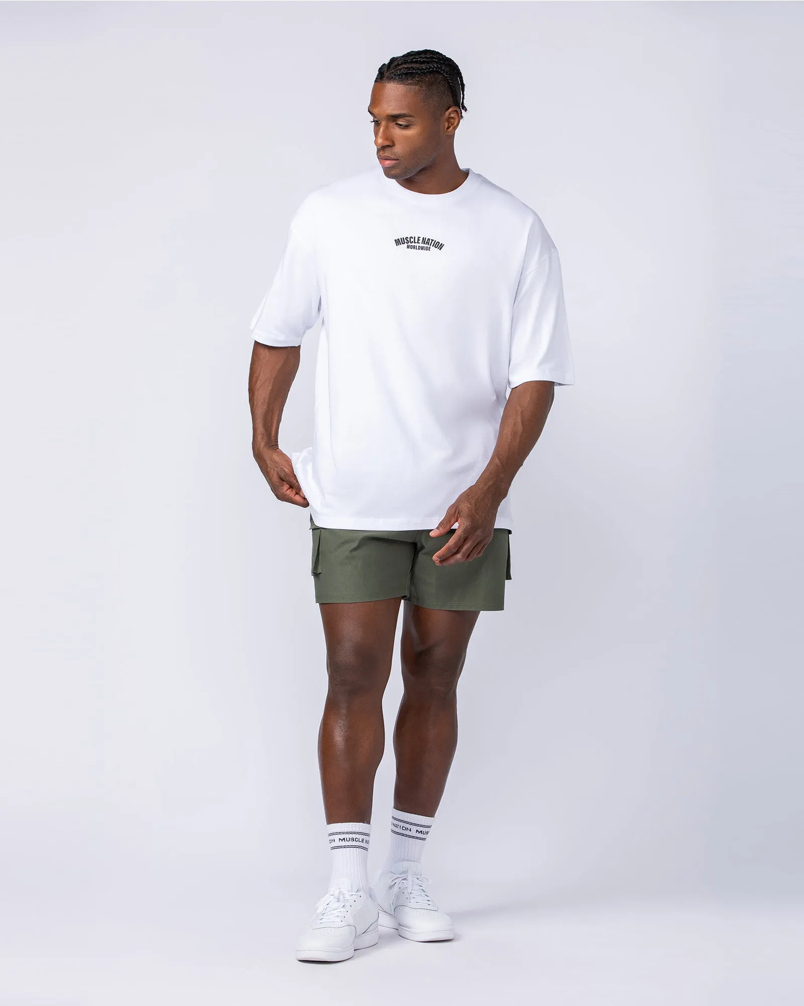 Daily Cargo 5" Shorts - Dark Khaki