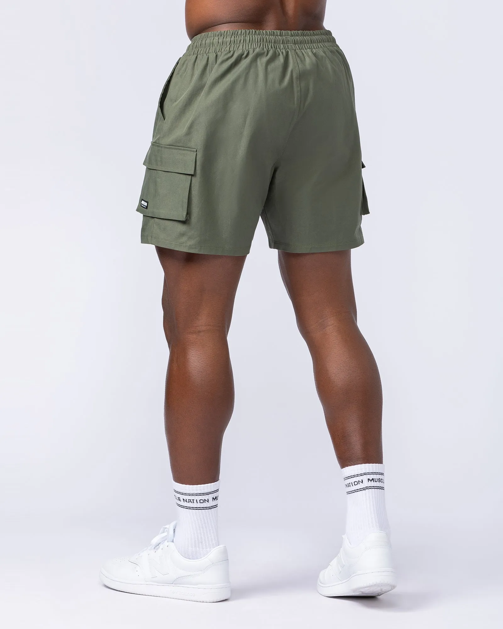 Daily Cargo 5" Shorts - Dark Khaki