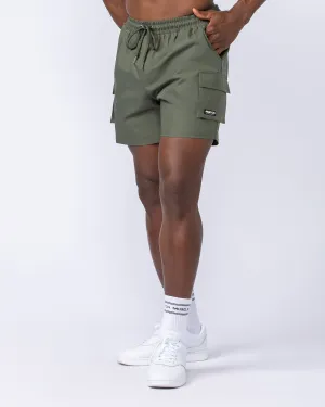 Daily Cargo 5" Shorts - Dark Khaki