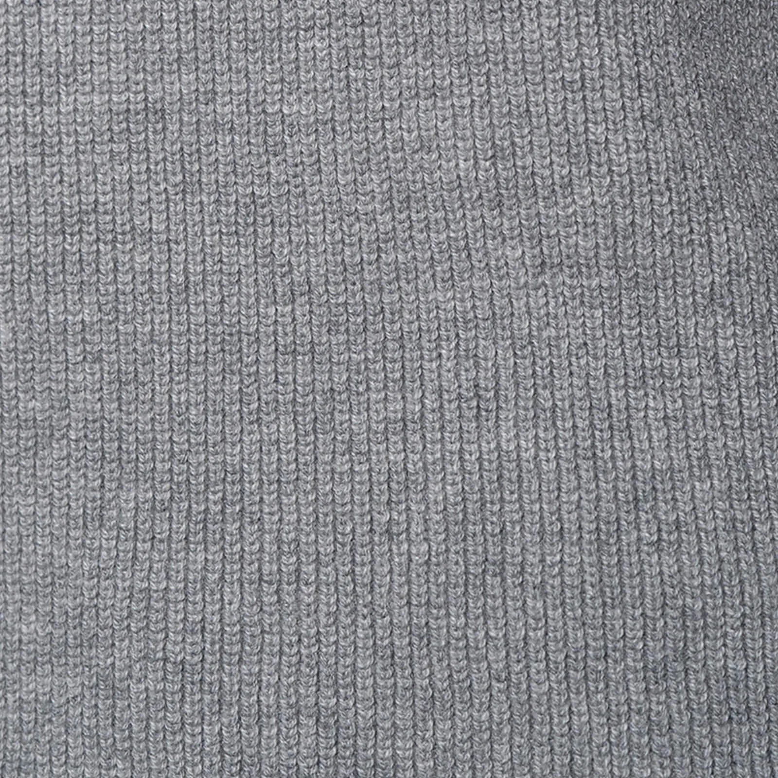 D'AZUR KNITTED HALFZIP | GREY MELEE