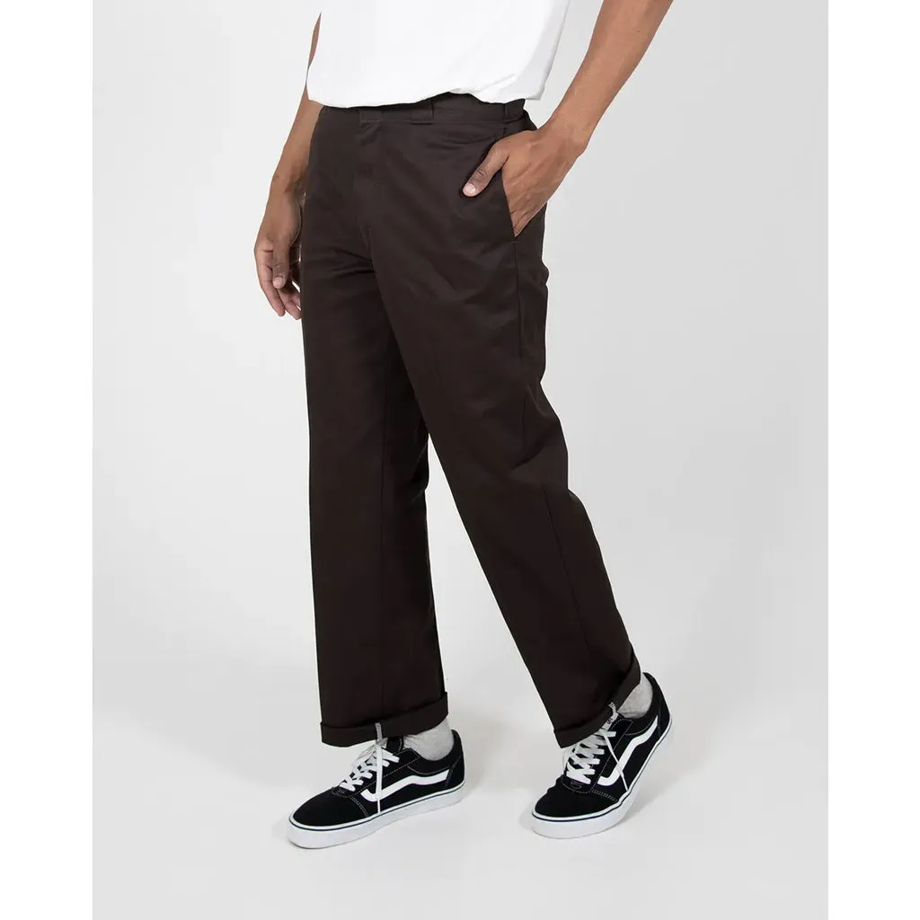 DICKIES 874 ORIGINAL WORK PANTS - DARK BROWN