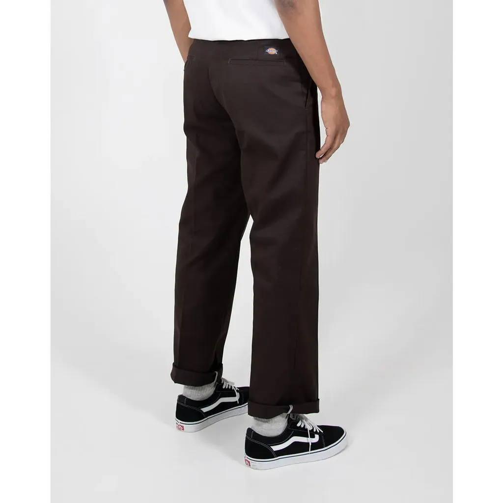 DICKIES 874 ORIGINAL WORK PANTS - DARK BROWN