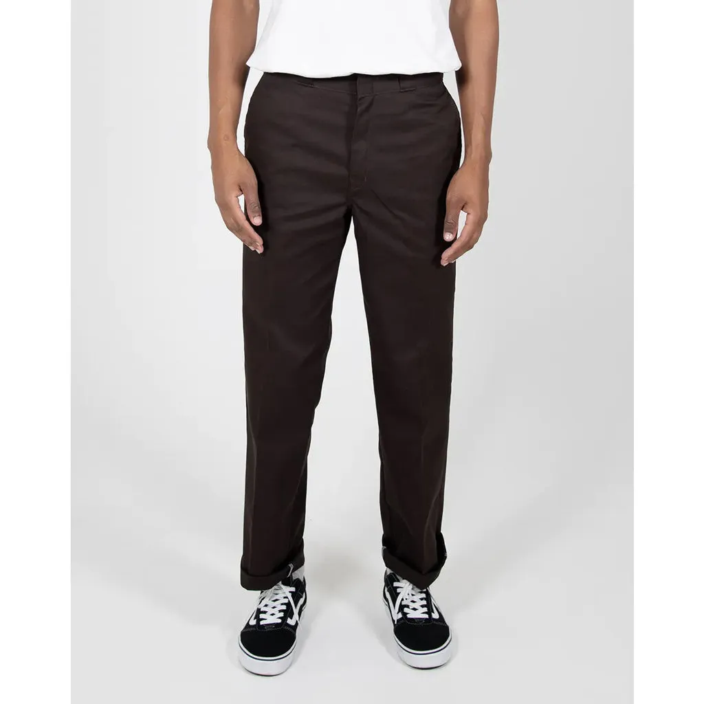DICKIES 874 ORIGINAL WORK PANTS - DARK BROWN
