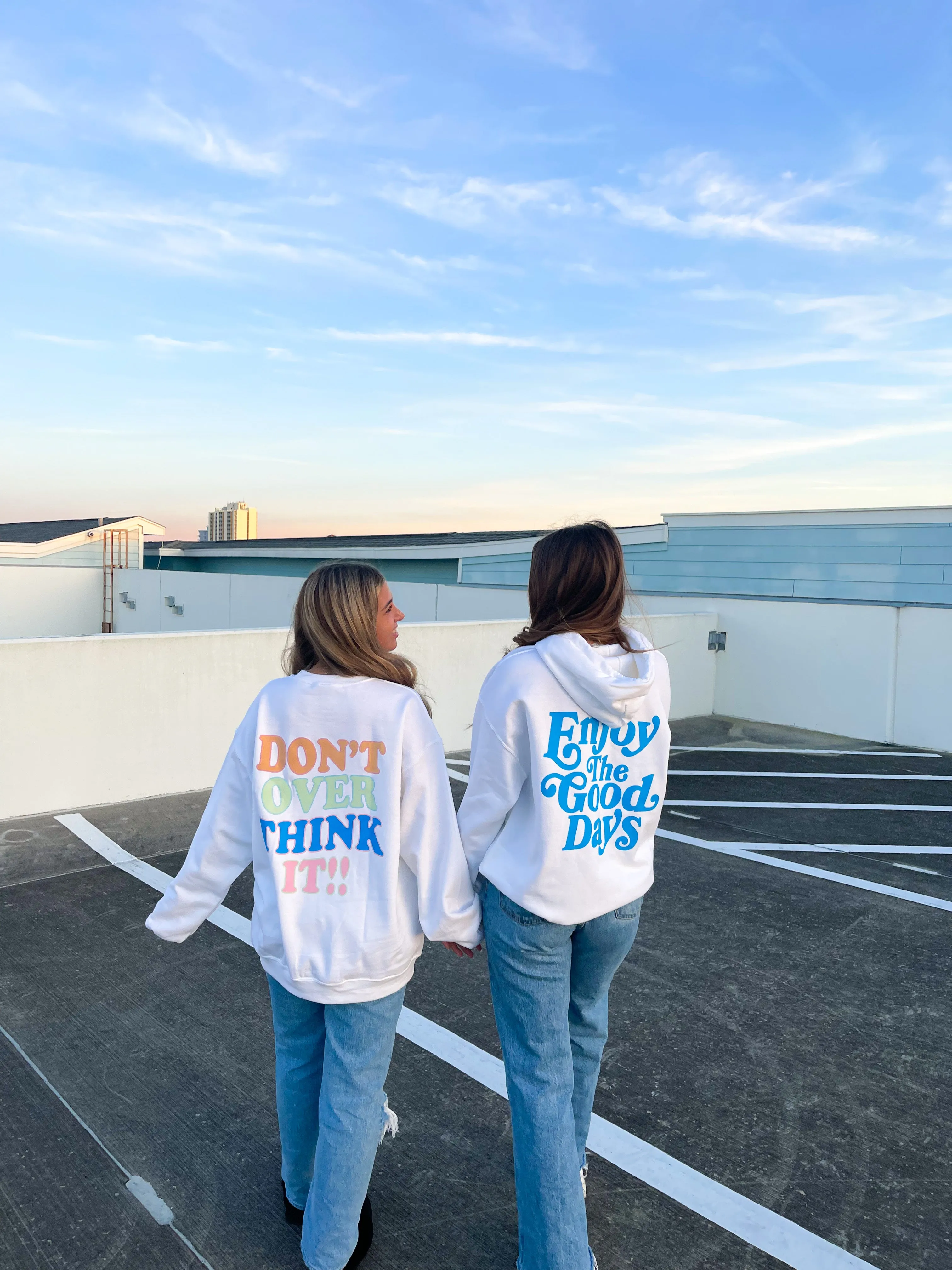 DON'T OVERTHINK IT CREWNECK